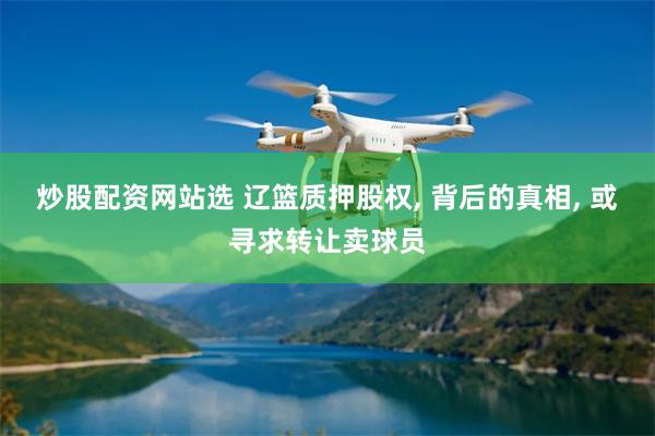 炒股配资网站选 辽篮质押股权, 背后的真相, 或寻求转让卖球员